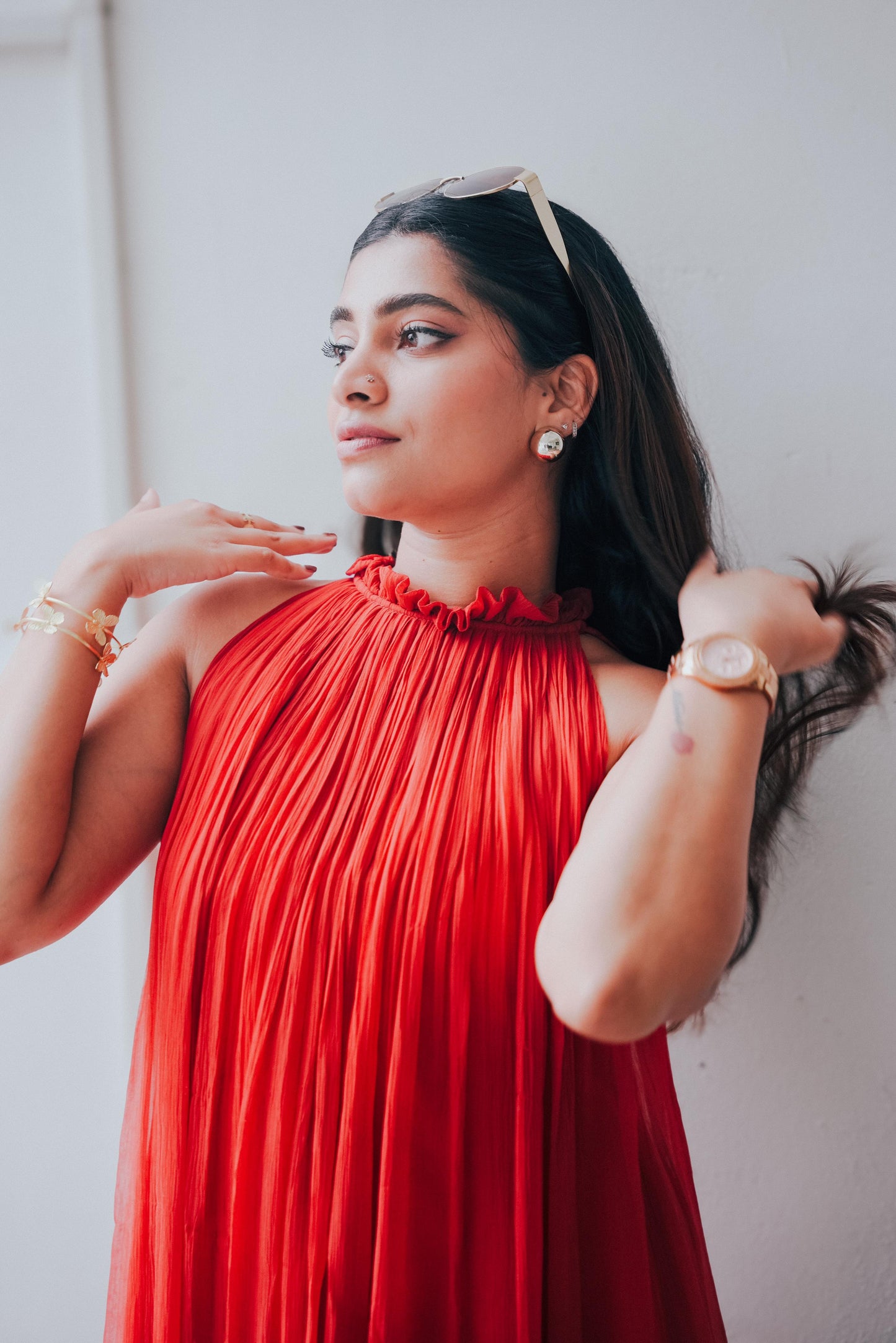 AURORA CHIFFON DRESS