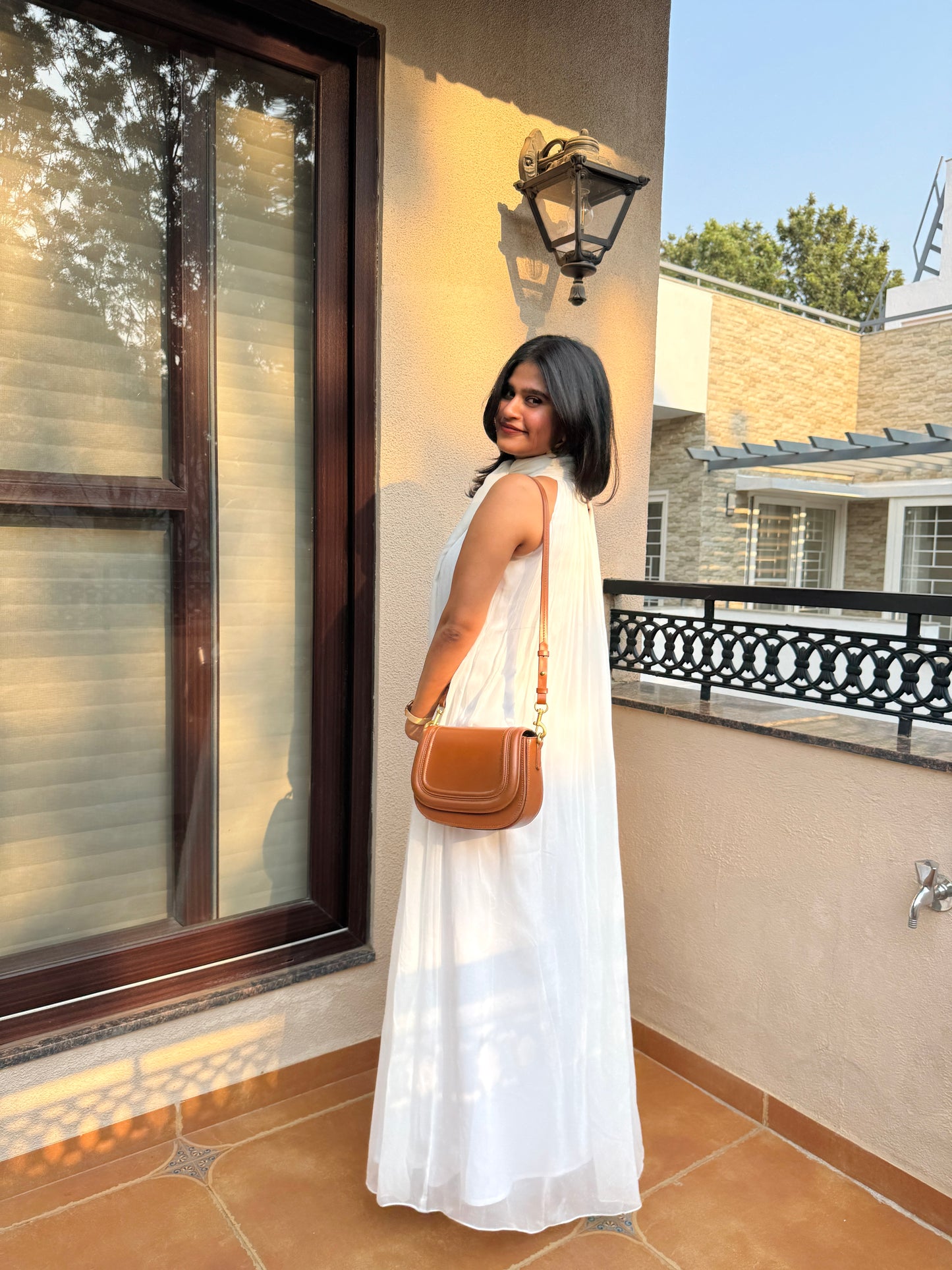 WHITE BOWTIE DRESS