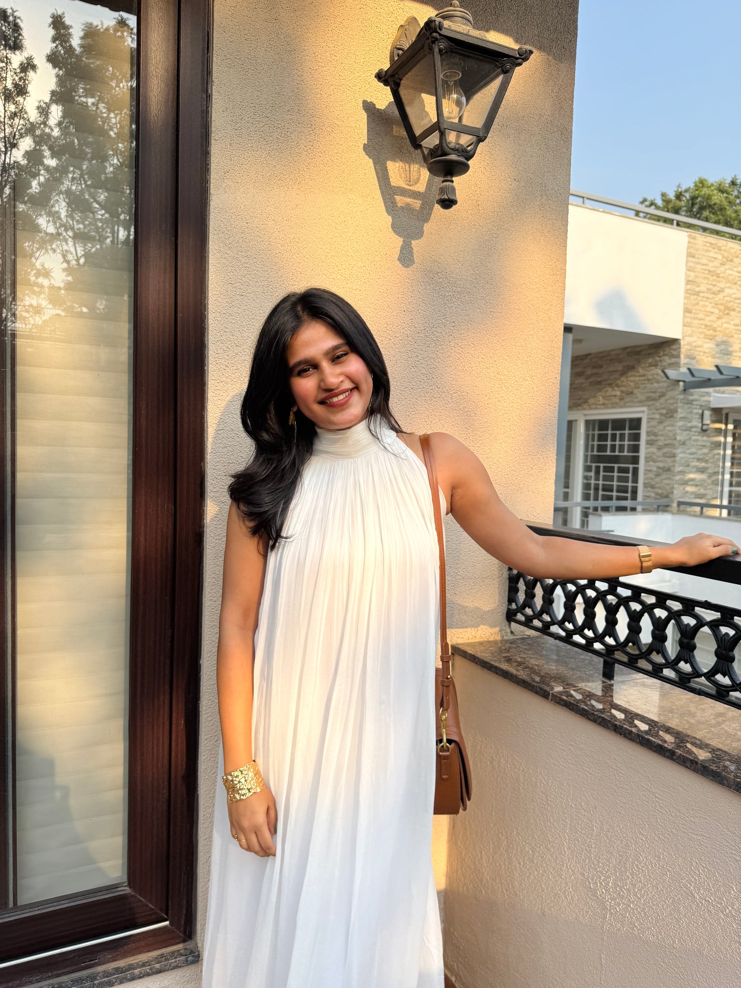 WHITE BOWTIE DRESS
