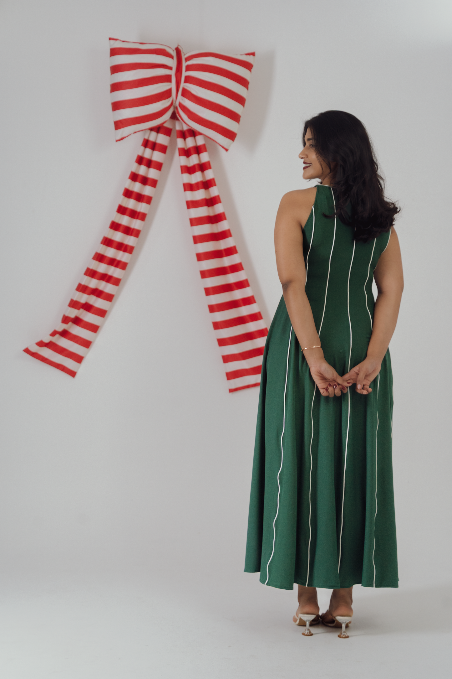 GREEN LINE NINA DRESS