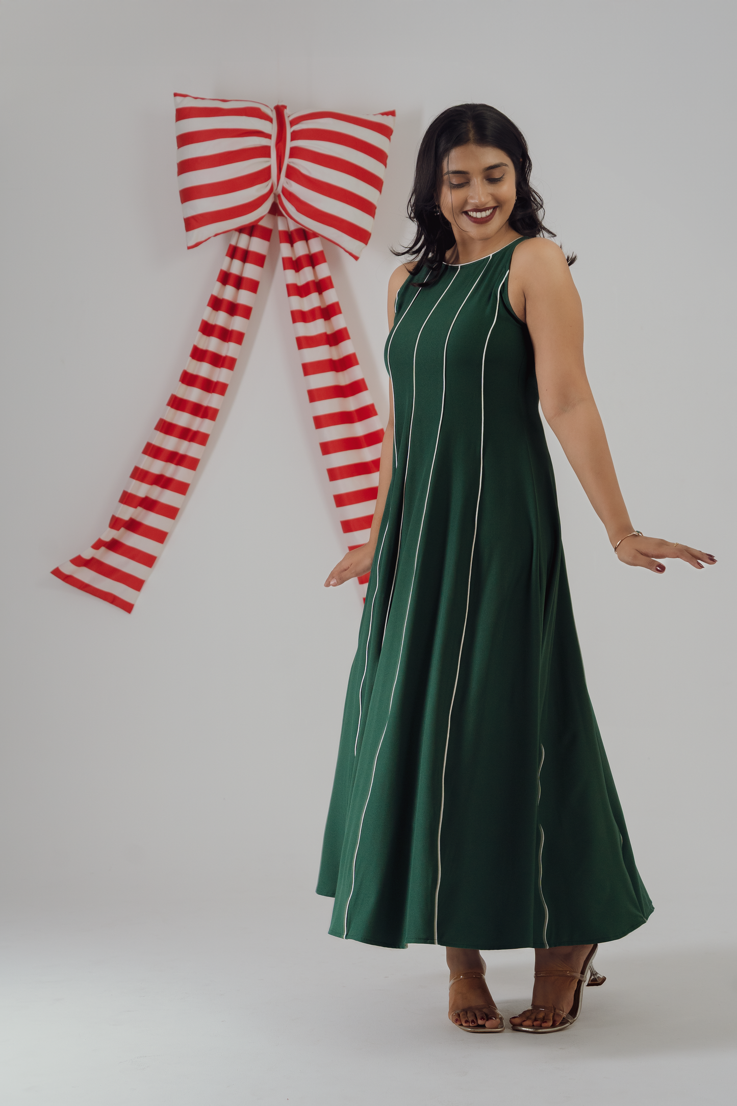 GREEN LINE NINA DRESS