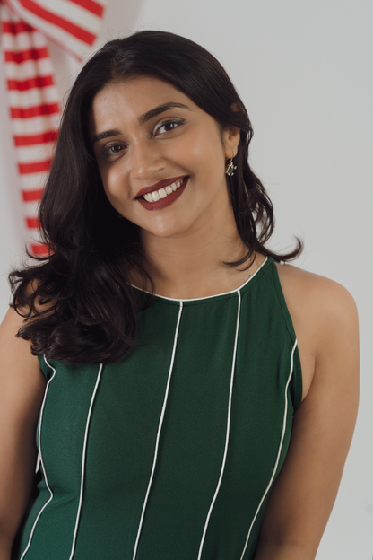 GREEN LINE NINA DRESS