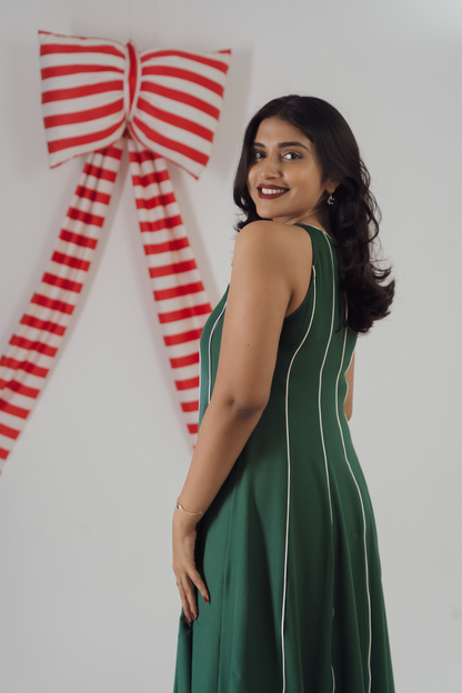 GREEN LINE NINA DRESS