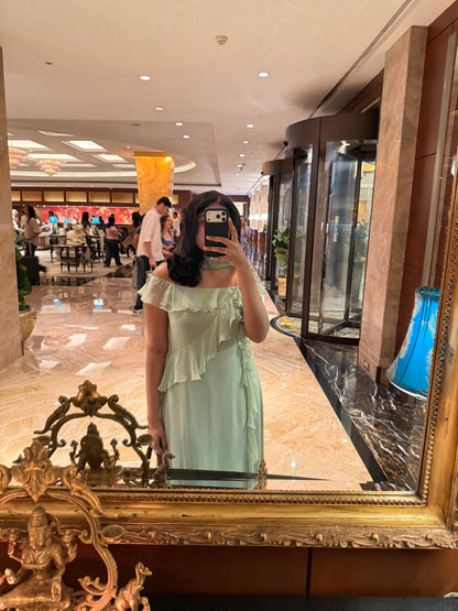 OLEA RUFFLED DRESS
