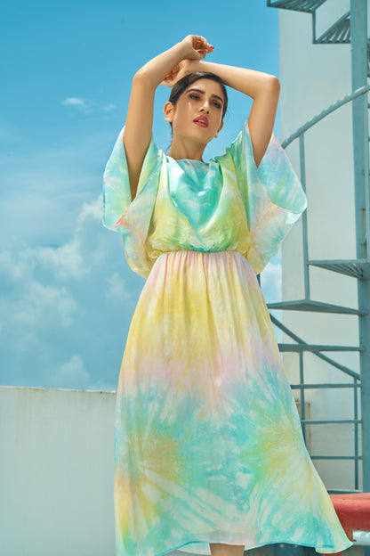 RAINBOW PARADISE DRESS