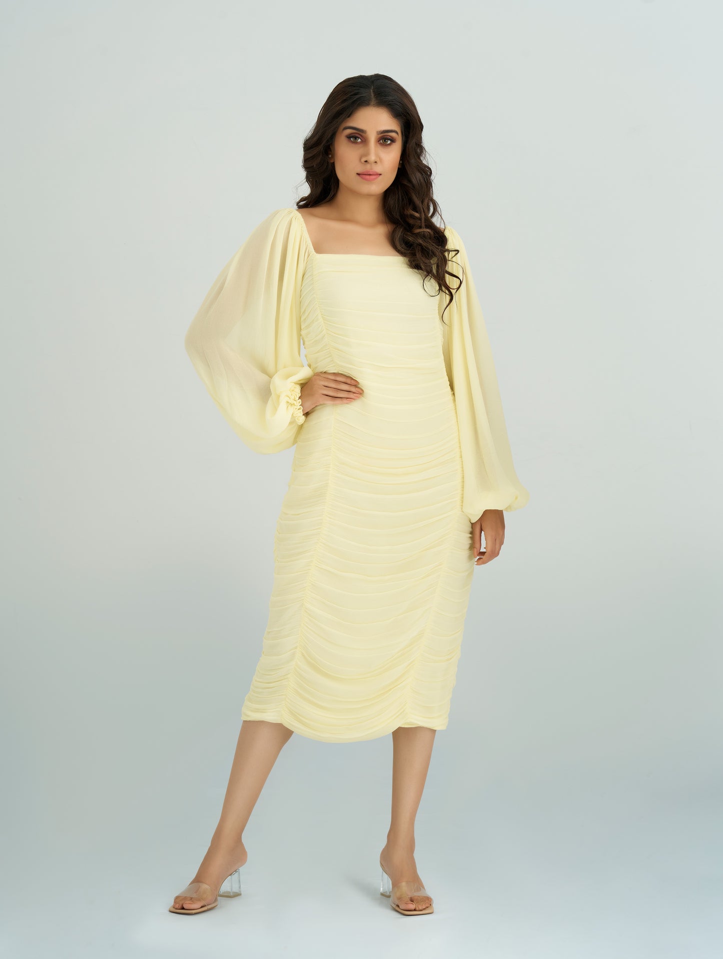 DAWN YELLOW DRESS