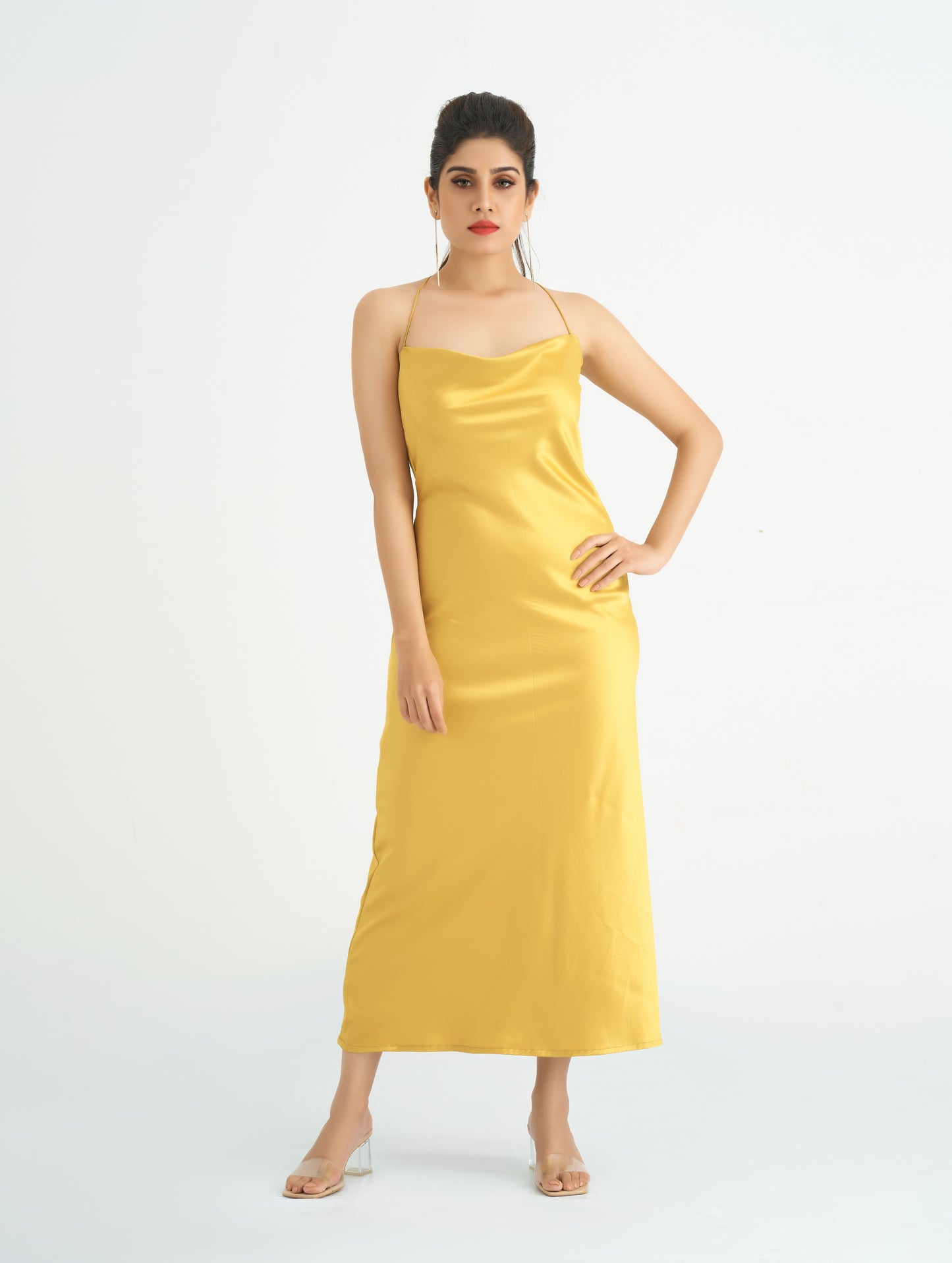 SAFFRON GOLD DRESS