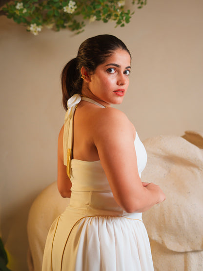 SIENA HALTER NECK DRESS